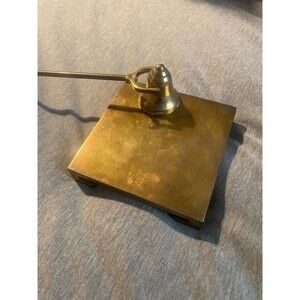 Vintage brass candle stand/platform